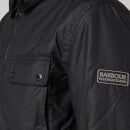 Barbour International Men's Accelerator Baffins Wax Jacket - Black
