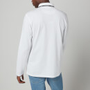 Barbour International Men's Axle Long Sleeve Polo Shirt - White