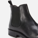 Walk London Men's Sean Leather Chelsea Boots - Black - UK 9