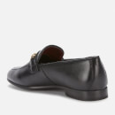 Walk London Men's Terry Trim Leather Loafers - Black - UK 7