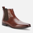 Walk London Men's Alfie Leather Chelsea Boots - Brown - UK 8