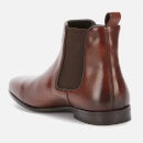 Walk London Men's Alfie Leather Chelsea Boots - Brown - UK 8