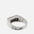 Tom Wood Men's Peaky Larvikite Ring - Silver
