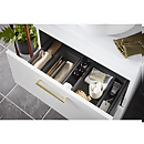 House Beautiful ele-ment(s) 600mm Floorstanding Vanity Unit with Basin - Gloss White