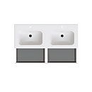 House Beautiful ele-ment(s) 1200mm Wall Mounted Vanity Unit with Basin - Gloss White