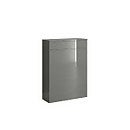 House Beautiful ele-ment(s) 600mm Back to Wall Toilet Unit - Gloss Grey