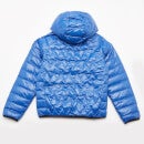 Hugo Boss Kids Reversible Puffer Jacket - Blue