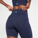 Pantalón corto de ciclismo sin costuras Composure para mujer de MP - Azul marino - XXS