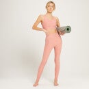 MP ženski Composure sportski grudnjak sa bretelama - zrnasto, isprano roza boja - XXS