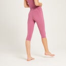 Damskie legginsy z kolekcji MP Composure Capri – lilaróż - XS