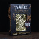 Fanattik Yu-Gi-Oh! Blue Eyes Ultimate Dragon 24K Gold Plated Limited Edition Collectible Metal Card