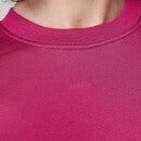 KARL LAGERFELD Women's Double Jersey Tape Sweatshirt - Fuschia