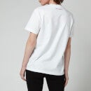 KARL LAGERFELD Women's Rsg Address Logo T-Shirt - White