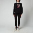 KARL LAGERFELD Women's Karl Ikonik Outline Sweatshirt - Black
