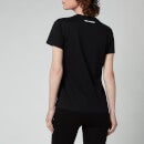 KARL LAGERFELD Women's Organic Mini Karl Ikonik Outline T-Shirt - Black