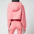 adidas by Stella McCartney Women's Asmc Sc Crop Hooded Sweatshirt - Hazros - L