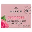 Baume hydratant lèvres à la rose, Very Rose 15 gr