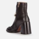 See By Chloé Women's Mahe Leather Heeled Boots - Black - UK 3