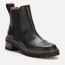 See By Chloé Women's Mallory Leather Chelsea Boots - Black - UK 8