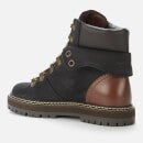See By Chloé Women's Eileen Nubuck Hiking Style Boots - Dark Brown