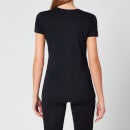 Emporio Armani Loungewear Women's Iconic Logoband T-Shirt - Black