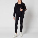 Emporio Armani Loungewear Women's Iconic Terry Full Zip Jacket - Black
