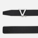 Valentino Bags Men's Mystery Belt And Credit Card Holder Set - Black