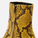 Simon Miller Women's Low Raid Leather Platform Boots - Burn Out Yellow
