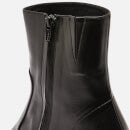 Simon Miller Women's Low Raid Leather Platform Boots - Black