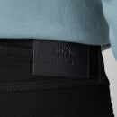 EDWIN Men's Ed45 Ayano Black Denim Jeans - Black Overdyed