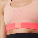 P.E Nation Women's Box Out Sports Bra - Coral Mid Crom - XS