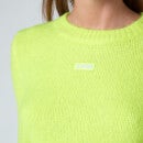 P.E Nation Women's Stability Knit Sweatshirt - Yellow Bright Yelb - L