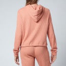 P.E Nation Women's Rebound Hoodie - Coral Mid Crom