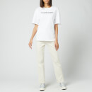 Calvin Klein Performance Women's Oversized Ss Boyfriend T-Shirt - Bright White