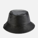 Stand Studio Women's Vida Faux Leather Bucket Hat - Black - S