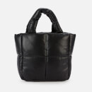 Stand Studio Women's Rosanne Faux Leather Puffy Bag - Black