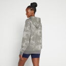 MP Ženski pulover s kapuco Composure Tie Dye – nevihtno siva - XXS