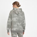 MP Ženski pulover s kapuco Composure Tie Dye – nevihtno siva - XXS