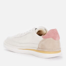 Clarks Women's Craft Run Lace Trainers - White Rose Combi