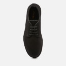 Clarks Men's Desert London 2 Suede Derby Shoes - Black