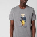 Polo Ralph Lauren Men's Custom Slim Fit Bear Logo T-Shirt - Classic Grey Heather