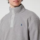 Polo Ralph Lauren Men's Quarter Neck Pullover Sweatshirt - Andover Heather - M