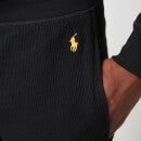 Polo Ralph Lauren Men's Waffle Knit Joggers - Polo Black/Gold Bugle - S