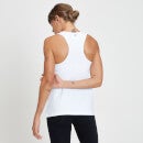 Camiseta sin mangas con espalda nadadora Composure para mujer de MP - Blanco
