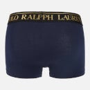 Polo Ralph Lauren Men's Gold Polo Player Trunk Boxer Shorts - Cruise Navy