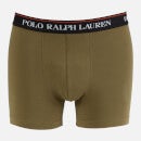 Polo Ralph Lauren Men's 3-Pack Classic Trunk Boxer Shorts - Olive/Tan/Grey