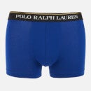 Polo Ralph Lauren Men's 3-Pack Classic Trunk Boxer Shorts - Black/Yellow/Royal
