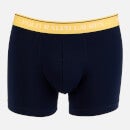 Polo Ralph Lauren Men's 3-Pack Contrast Waistband Boxer Shorts - Wine/Sky/Yellow