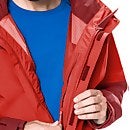 Men's Arran Waterproof Jacket - Red