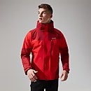 Men's Arran Jacket - Red/Dark Red